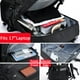 thumbnail image 3 of Mochila de viaje para ordenador portátil para hombre, mochilas extragrandes con compartimento para zapatos, mochila de viaje para negocios, mochila para senderismo, color negro oso de fresa Electrónica, 3 of 5
