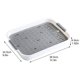 thumbnail image 2 of Rabbit Litter Basin Small Pet Toilet Tray Rabbit Guinea Pig Cat Litter Basin Toilet Box Removable Mesh Small Animal Supplies, 2 of 11