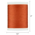 thumbnail image 4 of (3 pack) Hello Hobby Cedar Brown 100% Polyester All Purpose Thread, 300 Yards, 4 of 6