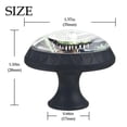 thumbnail image 4 of 4 Pcs Crocodile Knobs for Kitchen Cabinet Cupboard Dresser Bookcase Drawer Pulls Handles Round Home Decor, 4 of 8