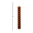thumbnail image 3 of Naittoop Vintage Halloween Pumpkin‑Shaped Taper Candle,10" Fall Decor Pillar Taper Candle,Gothic Novelty Pumpkin Segment Candle for Thanksgiving, Harvest, Dinner Table, Mantel and Home Autumn Decor, 3 of 7