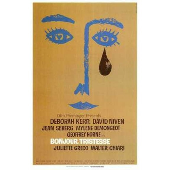 Bonjour Tristesse Movie Poster (11 x 17)