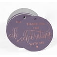 thumbnail image 2 of Inkdotpot Thank You For Celebrating With Me Birthday Bottle Tag Real Rose Gold Foil Favor Hang Tags Pack Of 100, 2 of 6