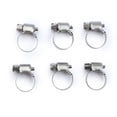 thumbnail image 2 of U.S. Solid 1/2 in Barb x 1/2 in Barb Brass Hose Barbed Fitting with 6 Clamps Pack of 3, 2 of 11