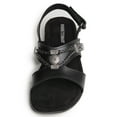 thumbnail image 3 of Minnetonka Women's Silvie, Black, Size 9w, 3 of 6