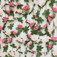 thumbnail image 4 of 8 Uds flor Artificial Floral falso vid colgante guirnalda fiesta boda decoración, 4 of 8