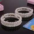 thumbnail image 4 of Flmtop Mode Femmes Élégantes Perles en Faux Strass Bracelet Stretch, 4 of 6
