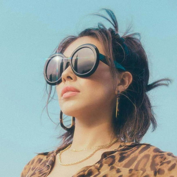 Gafas de sol redondas con estilo vintage Señoras 90s 80s Gafas de