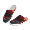 thumbnail image 2 of Lsque Romantic Roses Sunset Ocean Pattern Womens Comfort Cotton on Scuff With Memory Foam and Anti-skid Sole Slipper-39/40, 2 of 7