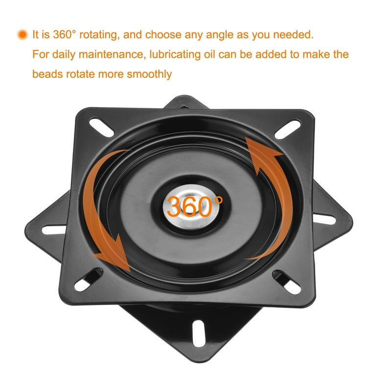 Uxcell Metal Lazy Susan Turntable Rotating Swivel 7 inch