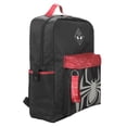 thumbnail image 3 of Marvel Miles Morales Game Logo And Mask Women's Black Laptop Backpack, 3 of 7