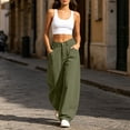 thumbnail image 4 of Drses‌‌ Women's Mid Rise Y2K Vintage Barrel Wide Leg Jeans, Baggy Relaxed Boyfriend Ankle Cropped Denim Pants, Hip Hop Streetwear Elastic Waist Trousers for Spring Fall Going Out Casual Wear, 4 of 7