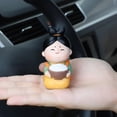 thumbnail image 2 of Decoración de coche Linda figura de dama Tang Figuras de niña Adorno Interior de coche Arroz, 2 of 9