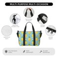 Travel Bags for Women Men Cute Pineapple Triangle Duffle Bag for