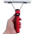thumbnail image 5 of Pet Dog Grooming Extra Large Rake Comb Detangling Tool Beauty Comb For Medium Sized Dogs German Shepherd Golden Retriever Husky, 5 of 5