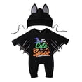 thumbnail image 1 of Felwors Boys Girls Cartoon Prints Romper Infant Jumpsuits Hat Outfits, 1 of 9