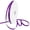 Purple, variant on Double Face Teal Satin Ribbon 1/4 Inch X 50 Yards