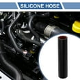 thumbnail image 2 of Unique Bargains 1 Set 30mm 1.18" ID 200mm 7.87" Length 0° Black Red Car Silicone Hose with Clamps Universal, 2 of 7