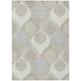 thumbnail image 2 of Addison Rugs Chantille Indoor/Outdoor Transitional Mid-century Modern Ivory Washable Rectangle Rug, 10' x 14', 2 of 6