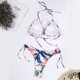 thumbnail image 2 of Traje de baño cómodo para mujer con correa de cordones con estampado de flores con estilo para mujer OAVQHLG3B Store  lin121212, 2 of 4