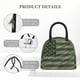 thumbnail image 4 of Fotbe Jungle Green Camo USA Flag Bolsa de Almuerzo con Estampado, Lonchera Aislada, Contenedor de Comida Reutilizable Tipo Cooler a Prueba de Fugas, 4 of 6