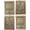 Tan, variant on Dual Locking Handles- Set of 4- Interior/Exterior- Fits Military Humvee- Unpainted