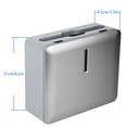 thumbnail image 2 of Mistaha Paper Towel Dispenser Wall Mount Commercial N-fold/Multi-fold/Tri-fold, Touchless Hand Towel Dispenser with Lock, 2 of 7