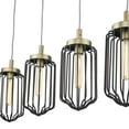 thumbnail image 4 of Reece 4-Light Aged Brass Island Pendant, 4 of 10
