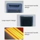 thumbnail image 5 of 1500W Powerful Desktop Cube Heater with Colorful LED Lights, Quick Heating Space Heater with Thermostat for Home & Office, 5 of 5