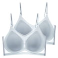 thumbnail image 2 of VISALY Push Up Bra T-Shirt Bras Thin Bras Summer Thin Plus Size Ice Comfort Bra Wireless Bras For Women Comfortable Bras For Women Bras For Women N XXL, 2 of 9