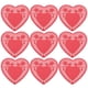 thumbnail image 1 of KAKOWELY 100 hojas de mini tapetes de papel con forma de corazón para decoración de bodas y fiestas., 1 of 5
