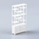 thumbnail image 4 of Estante de Plástico 1/25 para Bricolaje Muebles de Estante en Miniatura Zulema, 4 of 8
