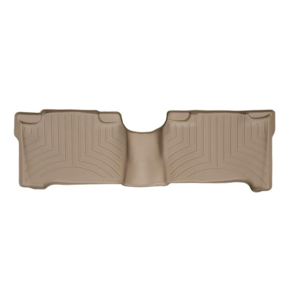 WeatherTech Custom Fit FloorLiners compatible with 2005-2007 Toyota Sequoia - 2nd Row, Tan