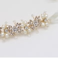 thumbnail image 4 of Bridal Headpiece Flower Design Wedding Headband Bridal Hair Accessories (Silver), 4 of 4