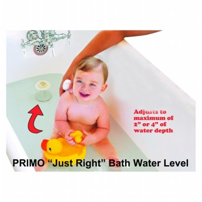 Primo 380W Primo Just Right Bath Water Level White