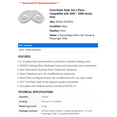 thumbnail image 2 of Front Brake Rotor Set 2 Piece - Compatible with 2003 - 2008 Honda Pilot 2004 2005 2006 2007, 2 of 2