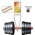 thumbnail image 2 of Crossbody Case for iPhone SE 3/2 (2022/2020),Crossbody Case for iPhone 7/8 [ with Adjustable Lanyard ] Clear Soft TPU Shockproof Phone Case for Women Girls - Beige, 2 of 13