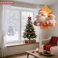 thumbnail image 3 of Metal Hanging Christmas Tree Wind Decorations - Festive Garden Spinners with Cheerful Santa and Bird Design for Yard Decor, 3 of 7