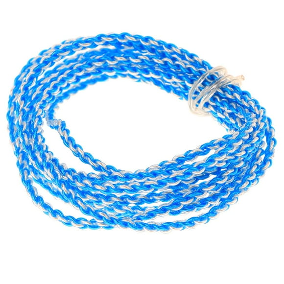 lionlar 7N Braided OCC Copper Wire DIY Audio Upgrade Cable for Earphone Blue