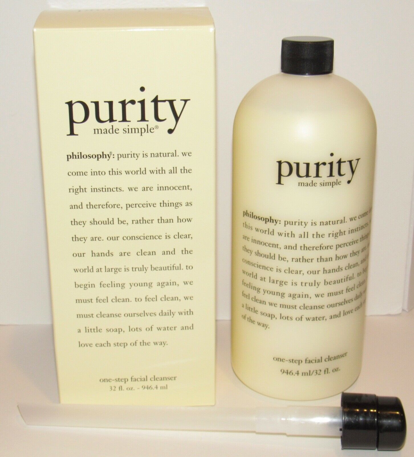 Philosophy Purity Made Simple One-Step Facial Cleanser, 22 oz - image 2 of 2
