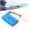 thumbnail image 1 of RC Helicopter LiPo Battery, 850mAh Short Circuit Prevention RC Airplane LiPo Battery  for V912, 1 of 7
