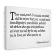 thumbnail image 4 of Scripture Walls Teach Them Diligently Deuteronomy 6:6-7 Wall Art Christian Home Decor Unframed, 4 of 9