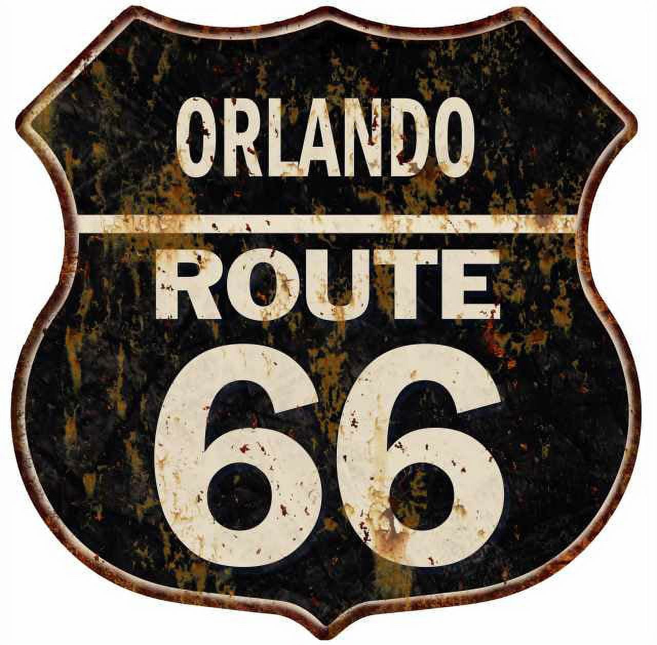 O Town 6x18 Metal Sign Orlando
