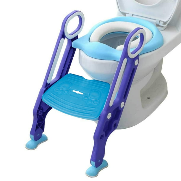 NK SUPPORT Potty Training Seat For Toilet, Padded Soft Cushion Handles