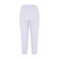 thumbnail image 4 of Capri Pants for Women Spring 2026 Drawstring Elastic High Waist Pants with Pocket Yoga Workout Cropped Joggers Ladies Comfy Plus Size 2026 Trendy Outfits Lightweight Cute Fashion Dressy Clothes White, 4 of 6
