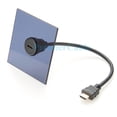 thumbnail image 4 of HDMI 1.4 Male to Female Extension Cable 4K@30HZ Flush Panel Mount HDMI Feed Thru Bulkhead Socket Cable for Projector, Laptop, 4 of 7