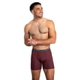 thumbnail image 3 of Fruit of the Loom Men's Micro-Stretch Ribbed Boxer Briefs, 6-Pack, 3 of 8