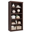 thumbnail image 1 of EDTara Rustic Tall Bookshelf, Open Storage Shelf Bookcase for Living Room or Home Office Display, 1 of 4