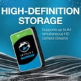 thumbnail image 3 of Surveillance Hard Drive Seagate Skyhawk 4TB SATA 6Gb/s 3.5'', 3 of 9