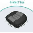 thumbnail image 6 of SunshineFace Car Booster Seat Cushion Heightening Height Boost Mat, Breathable Mesh Portable Car Seat Pad Angle Lift Seat for Car, Office,Home (Black), 6 of 17